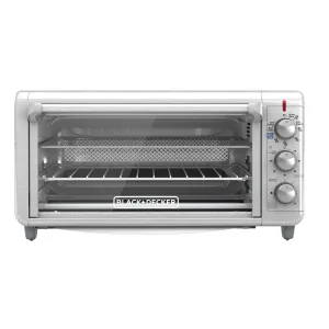 8-Slice Extra Wide Crisp 'N Bake™ Air Fry Toaster Oven, Gray