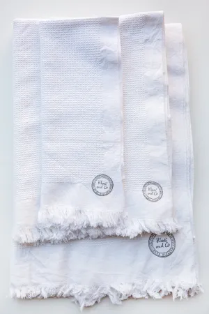 Abeille Honeycomb Towels