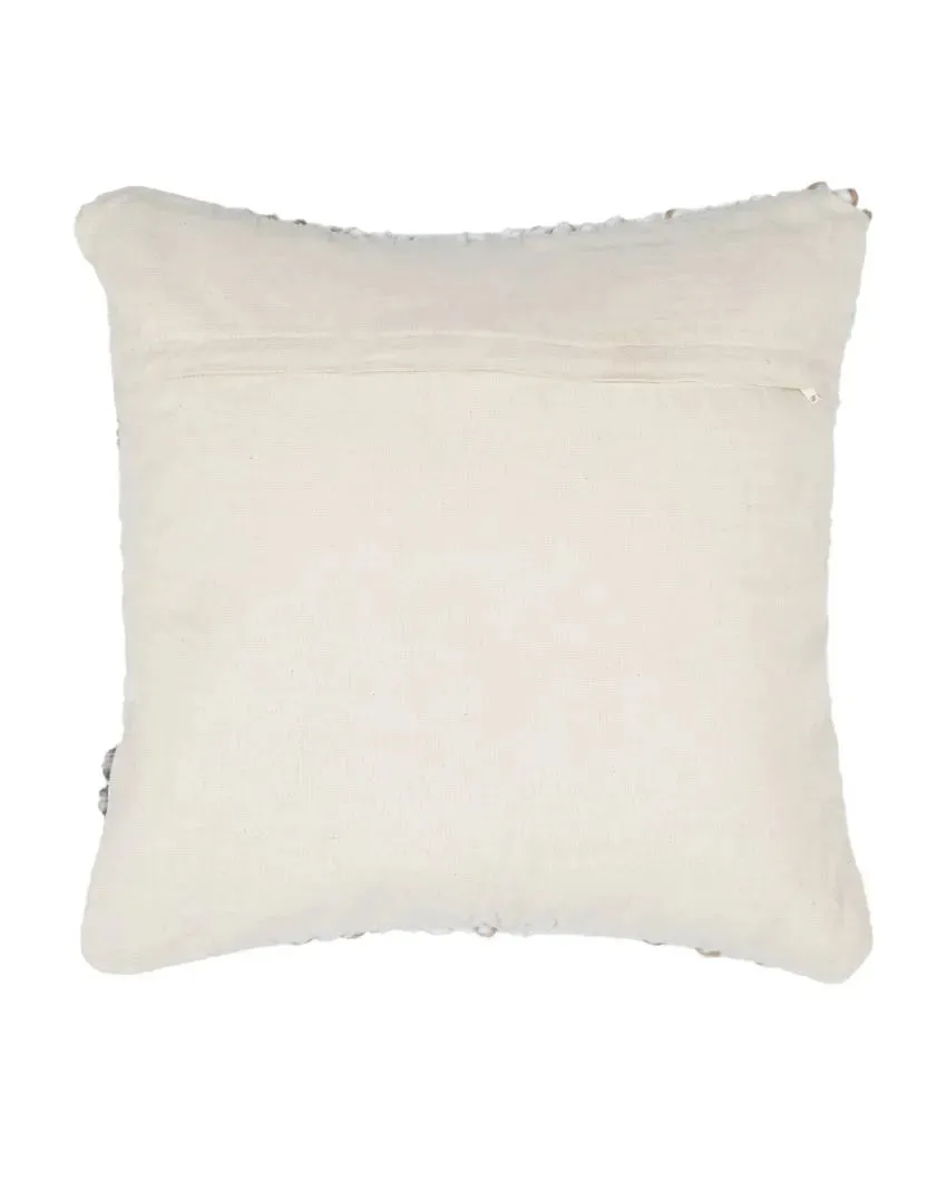 Aesthetic Style Tufted Cushion Covers | Set of 2 | 18 x 18 Inches