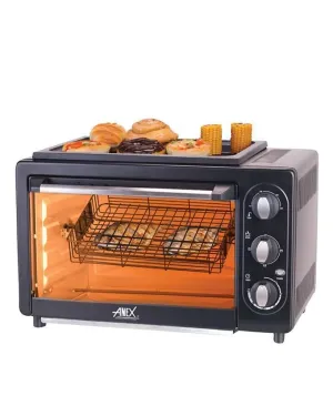 Anex Oven Toaster Convection Bar B Q GRILL - ROTISSERIE - FISH GRILL AG-3069TT