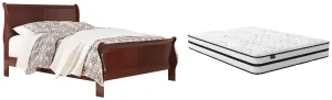 Ashley Express - Alisdair Queen Sleigh Bed with Mattress