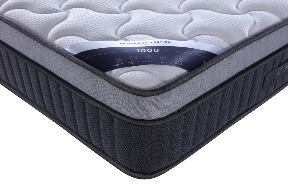 Backmaster 1000 - Pocket Sprung 4Ft Small Double Mattress