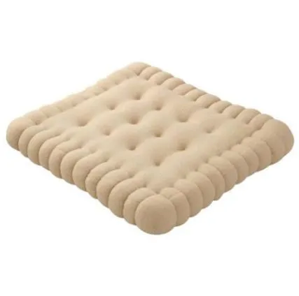 Biscuit Shape Anti-fatigue Cotton Soft Sofa Cushion