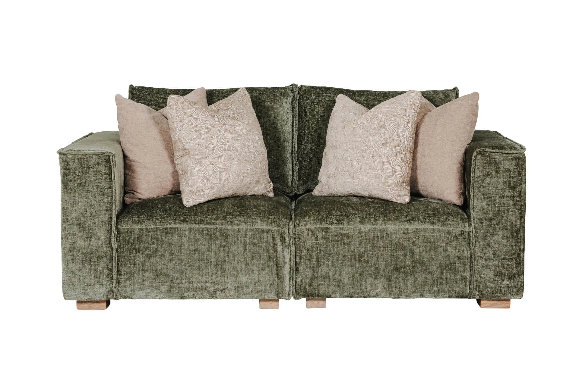 Bodhi Modular Corner Sofa Arm LHF Olive