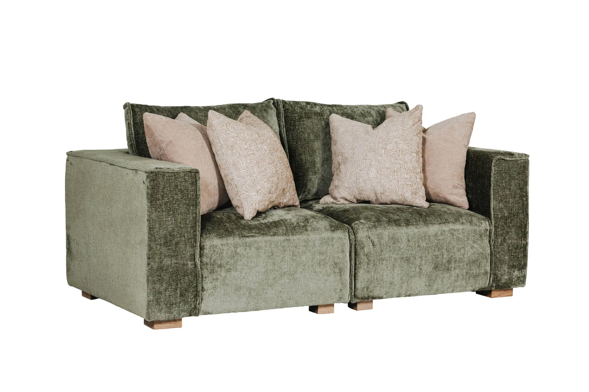 Bodhi Modular Corner Sofa Arm LHF Olive