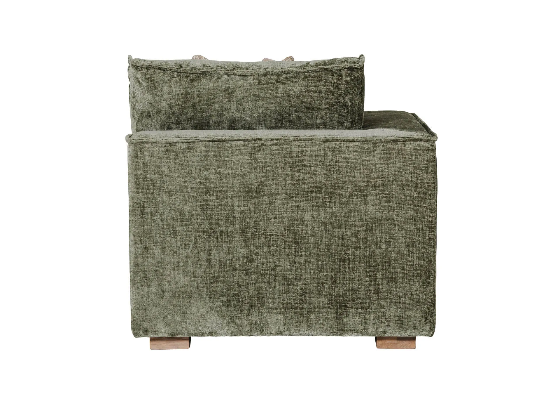 Bodhi Modular Corner Sofa Arm LHF Olive