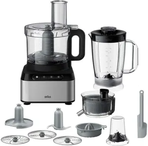 Braun Food Processor FP-3235, 12 In 1, Black