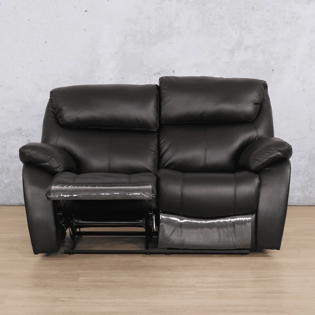 Cairo 2 Seater Leather Recliner