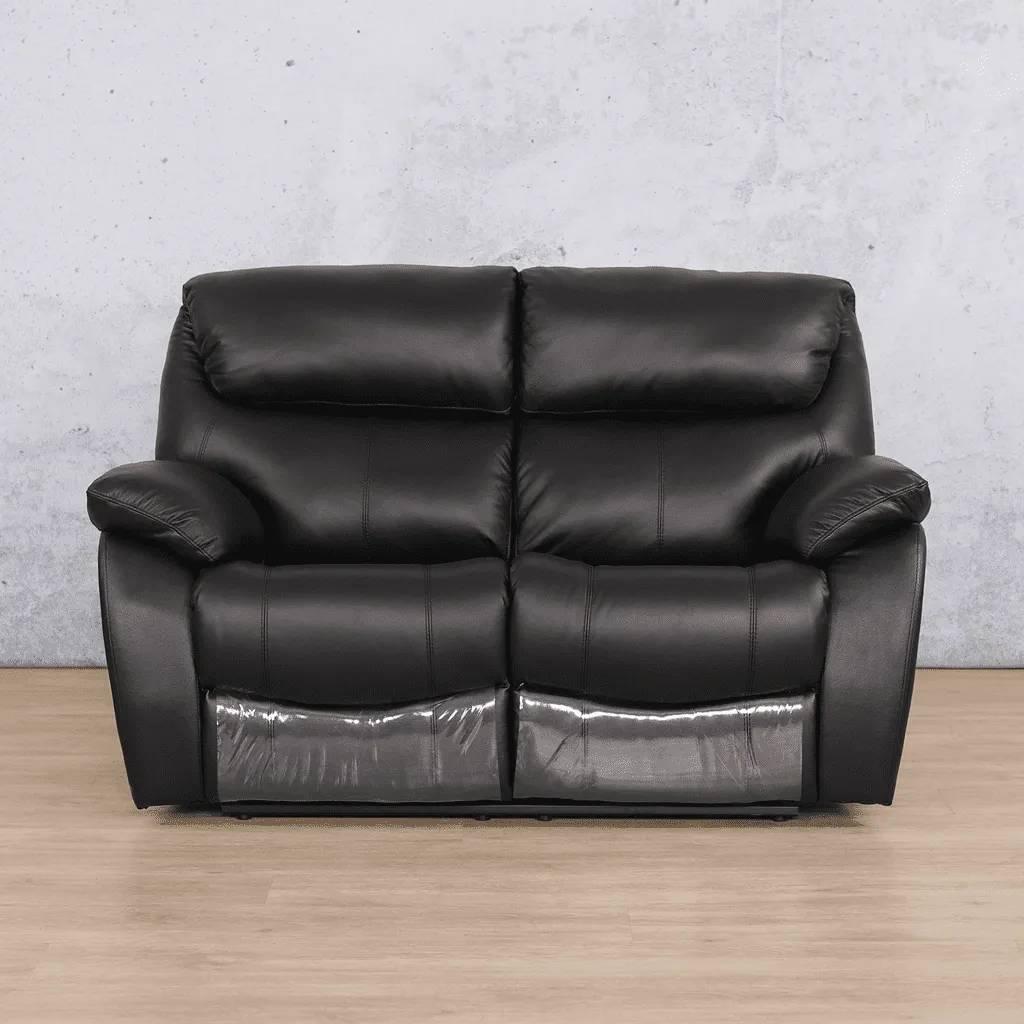 Cairo 2 Seater Leather Recliner