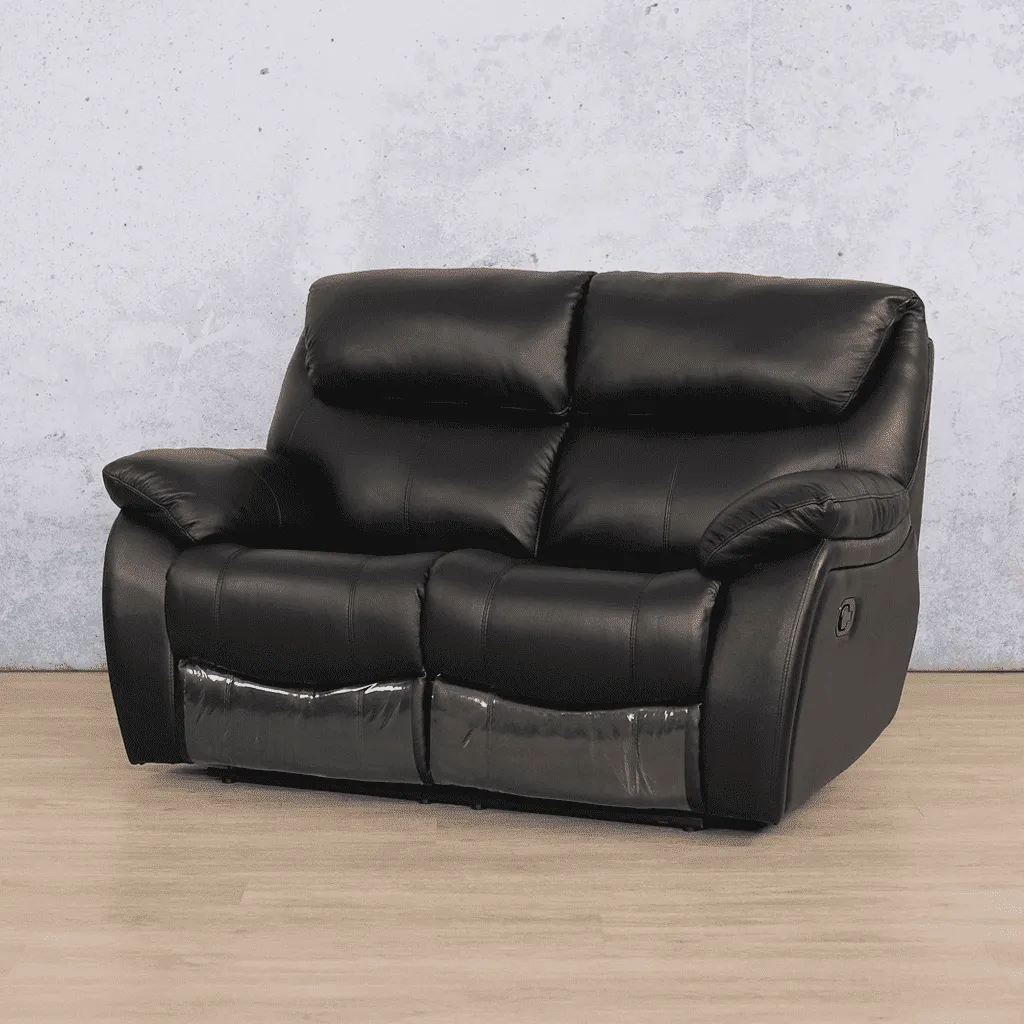 Cairo 2 Seater Leather Recliner