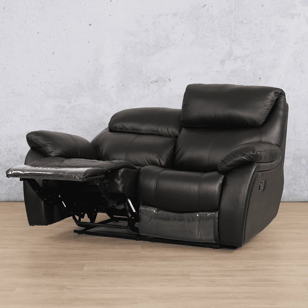 Cairo 2 Seater Leather Recliner