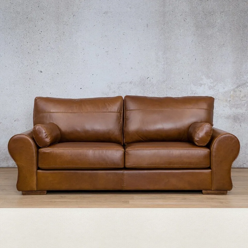 Carolina 3 Seater Leather Sofa