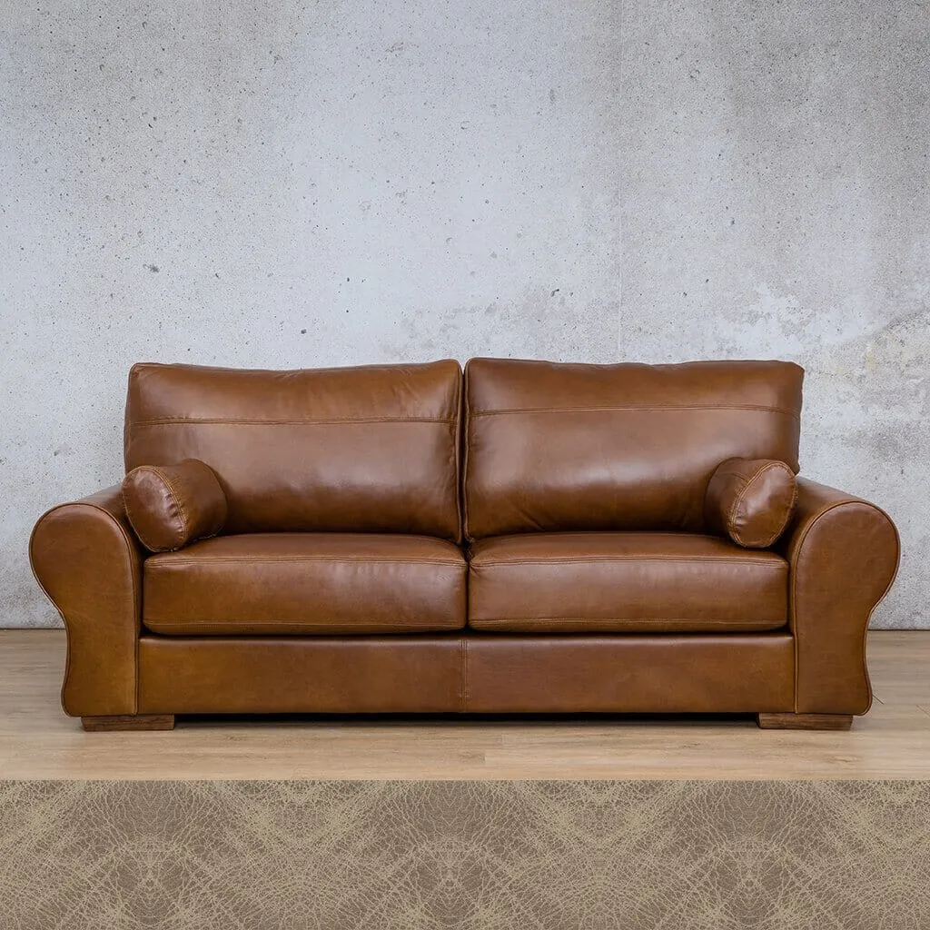 Carolina 3 Seater Leather Sofa