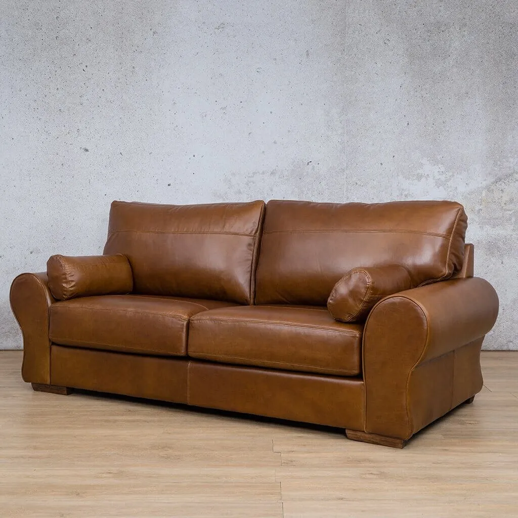 Carolina 3 Seater Leather Sofa