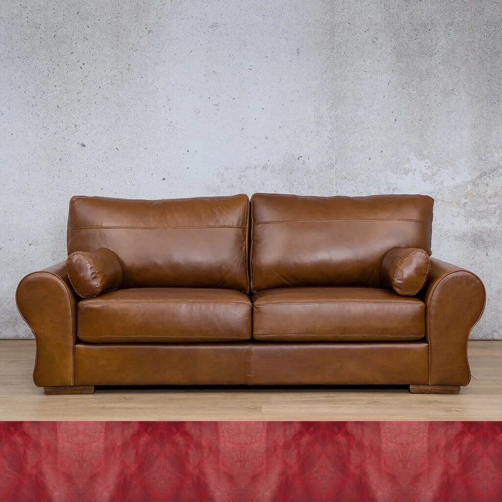 Carolina 3 Seater Leather Sofa