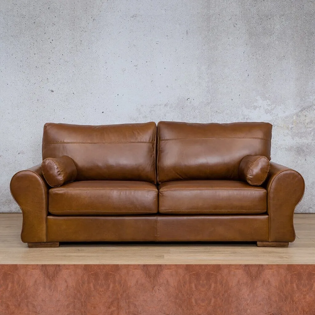 Carolina 3 Seater Leather Sofa