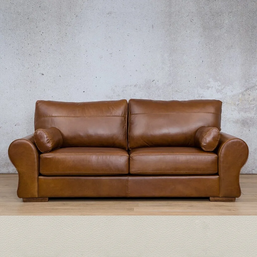 Carolina 3 Seater Leather Sofa