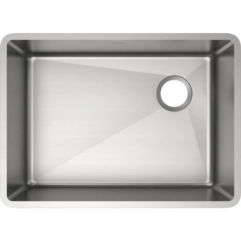 Crosstown 18.5" x 25.5" x 9" Stainless Steel Single-Basin Undermount Kitchen Sink