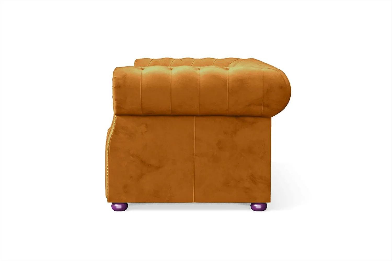 Cuneo 2 Seater Sofa Gold Velvet