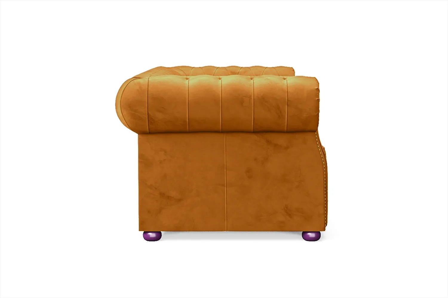 Cuneo 2 Seater Sofa Gold Velvet