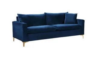 Dottie Gold Navy sofa