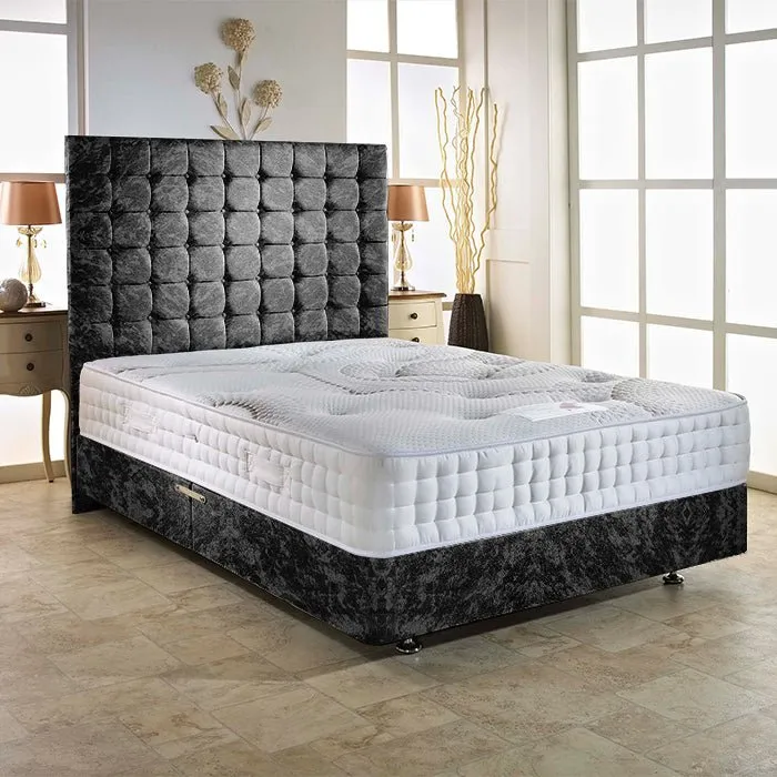 Dream Vendor Platinum 2000 Pocket Sprung Latex Divan Bed Set