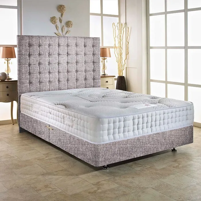 Dream Vendor Platinum 2000 Pocket Sprung Latex Divan Bed Set