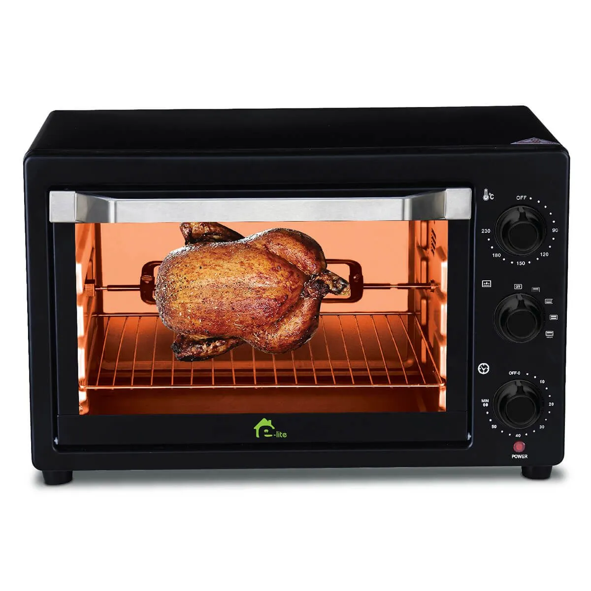 E-Lite Toaster Oven ETO-221R - 22 Ltr