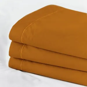 Egyptian Cotton Flat Sheet Rust