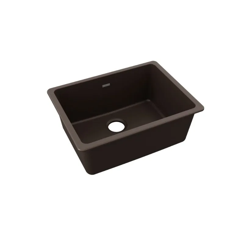 Elkay Quartz Classic 18.5" x 24.63" x 9.5" Single Basin Undermount Sink