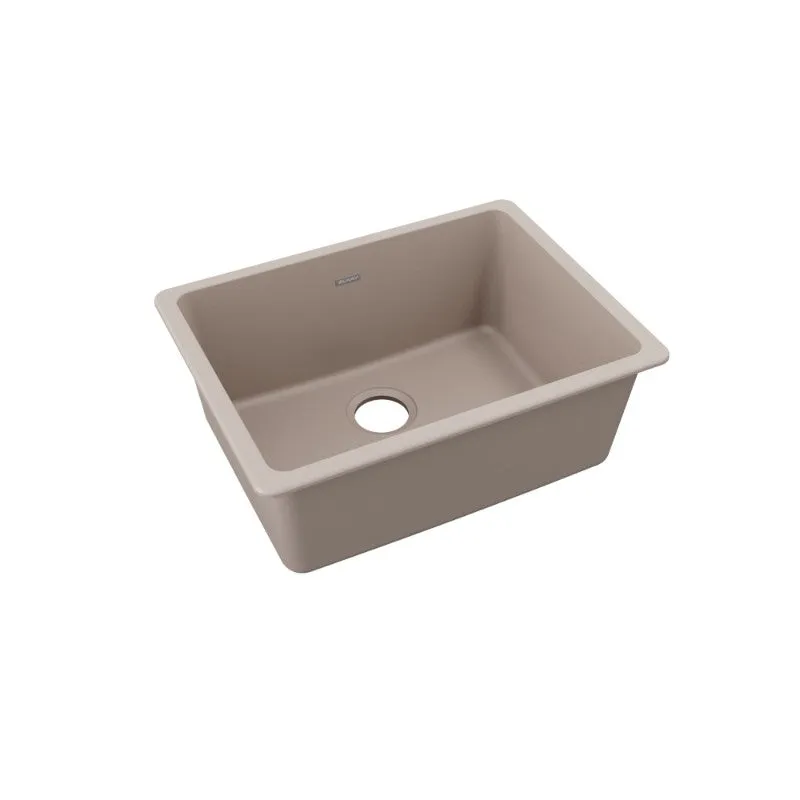 Elkay Quartz Classic 18.5" x 24.63" x 9.5" Single Basin Undermount Sink