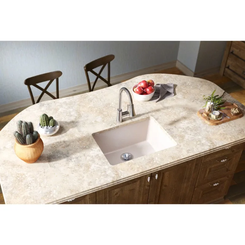 Elkay Quartz Classic 18.5" x 24.63" x 9.5" Single Basin Undermount Sink