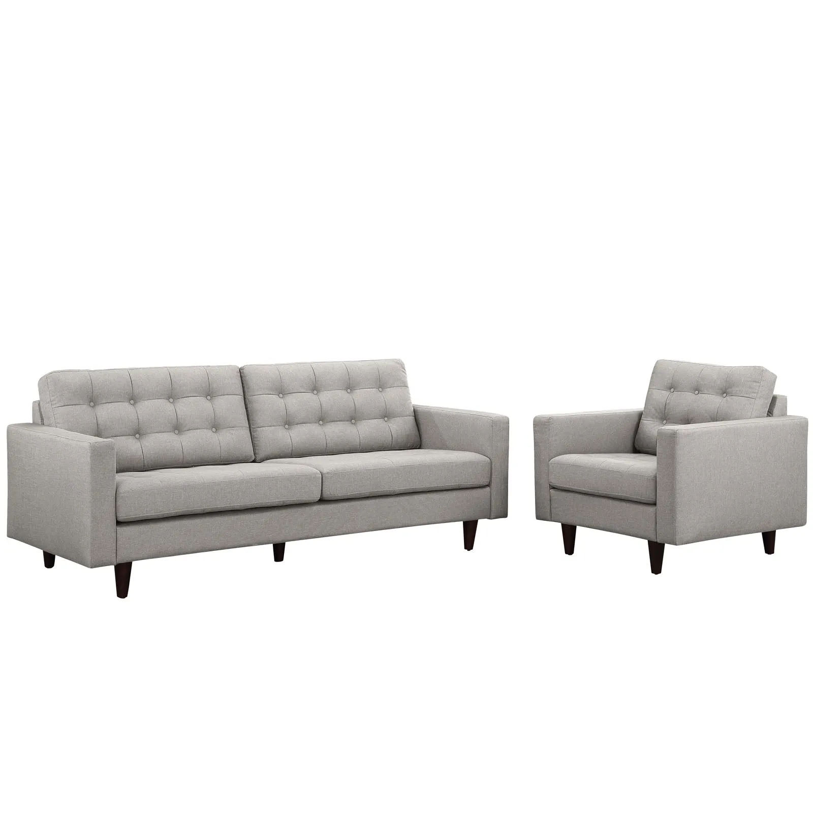 Empress Armchair and Sofa Set of 2