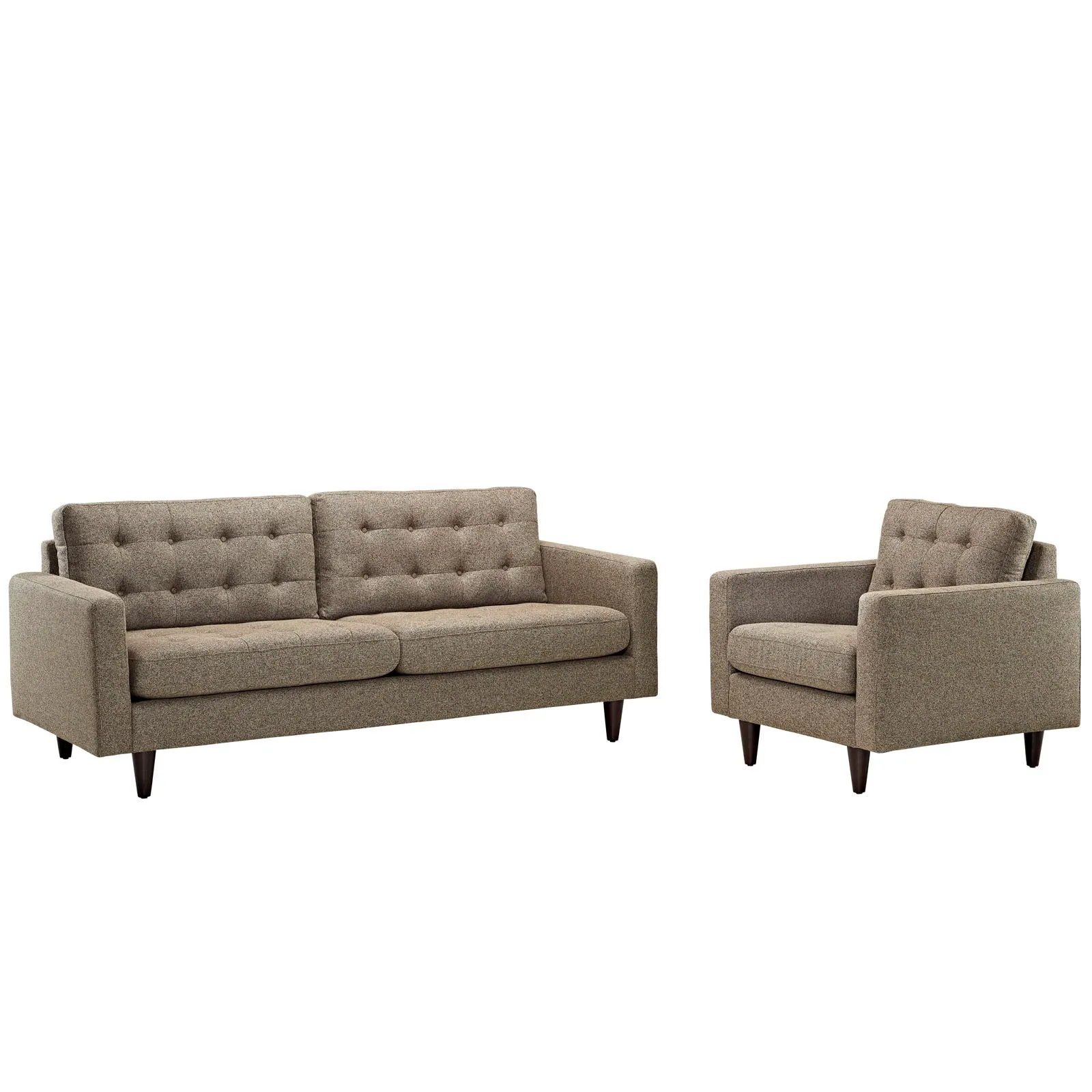 Empress Armchair and Sofa Set of 2