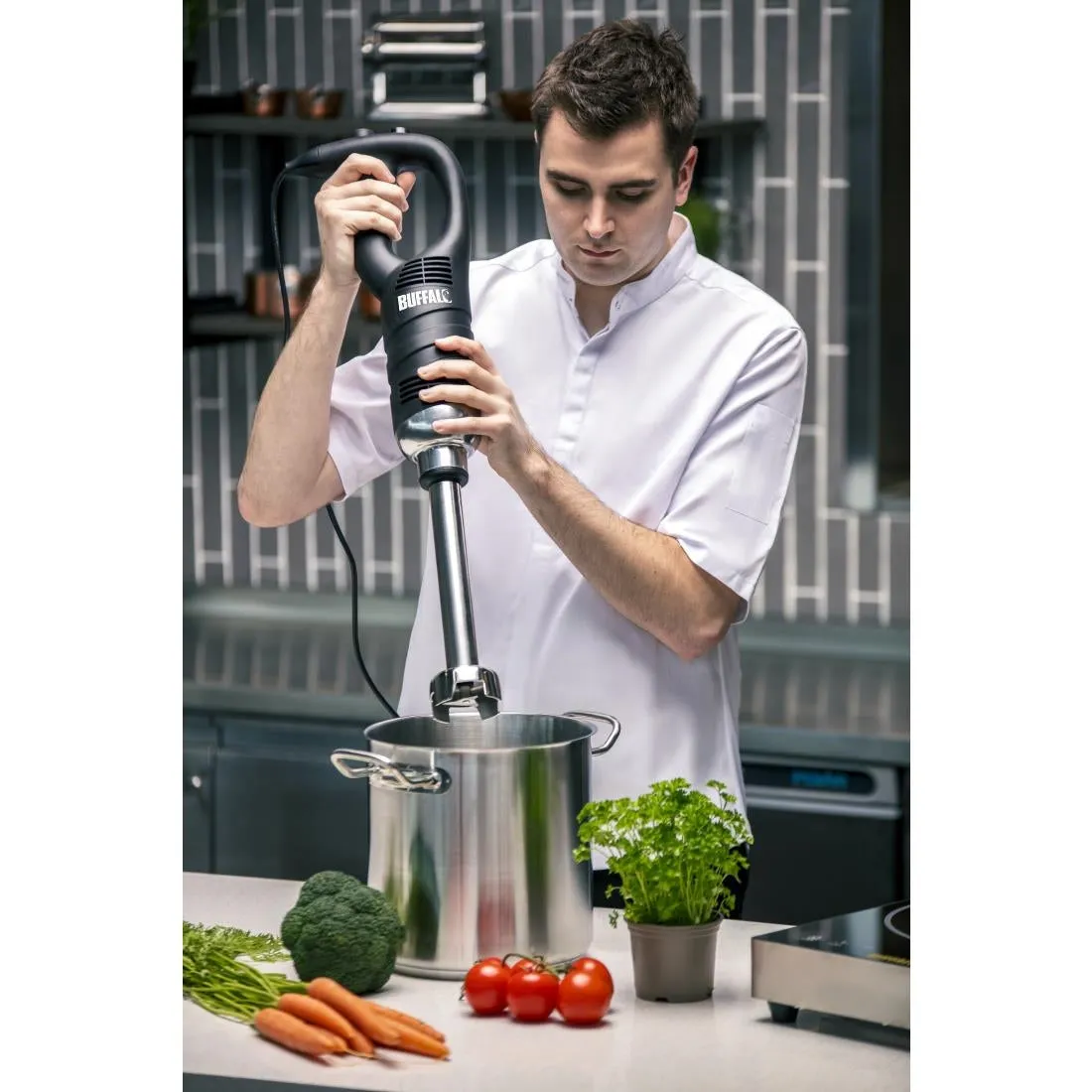 FS441 Buffalo Variable Speed Stick Blender 400mm Shaft