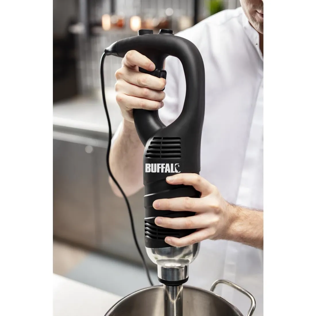 FS441 Buffalo Variable Speed Stick Blender 400mm Shaft