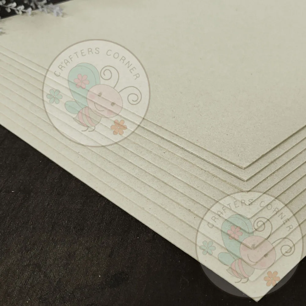 Grey Smooth Chipboard - 600gsm