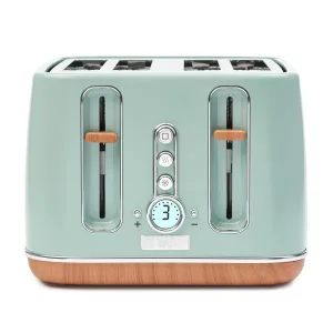 Haden Dorchester Sage Green 4 Slice Toaster