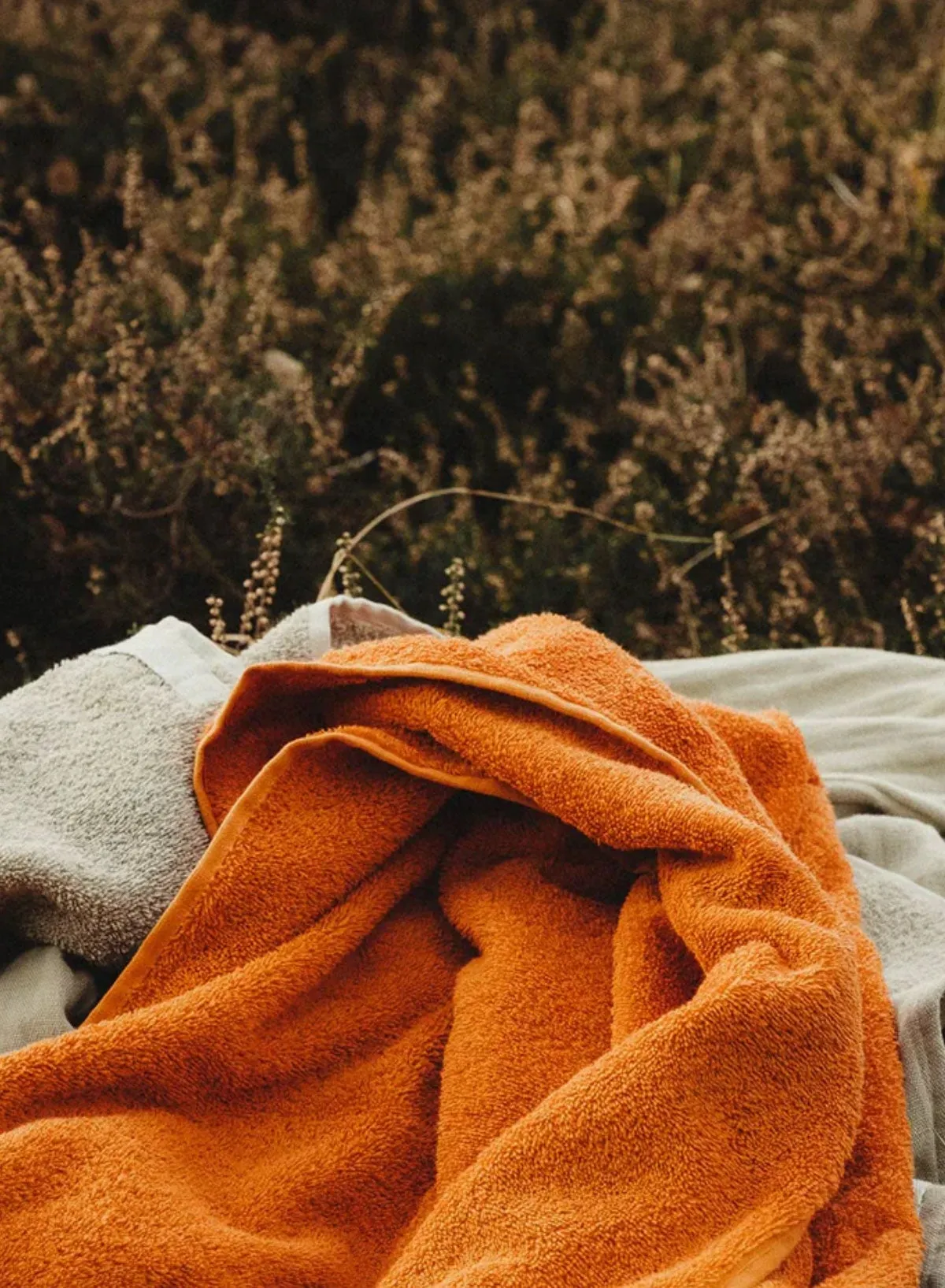 Heavy Towel, Burnt Orange, Bath Towel - Frama