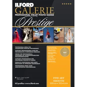 Ilford Galerie - Prestige Fine Art Smooth 4x6, 50 sheets