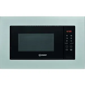 Indesit MWI120GXUK 800 Watt 20 Litre Built-In Microwave Oven With Grill