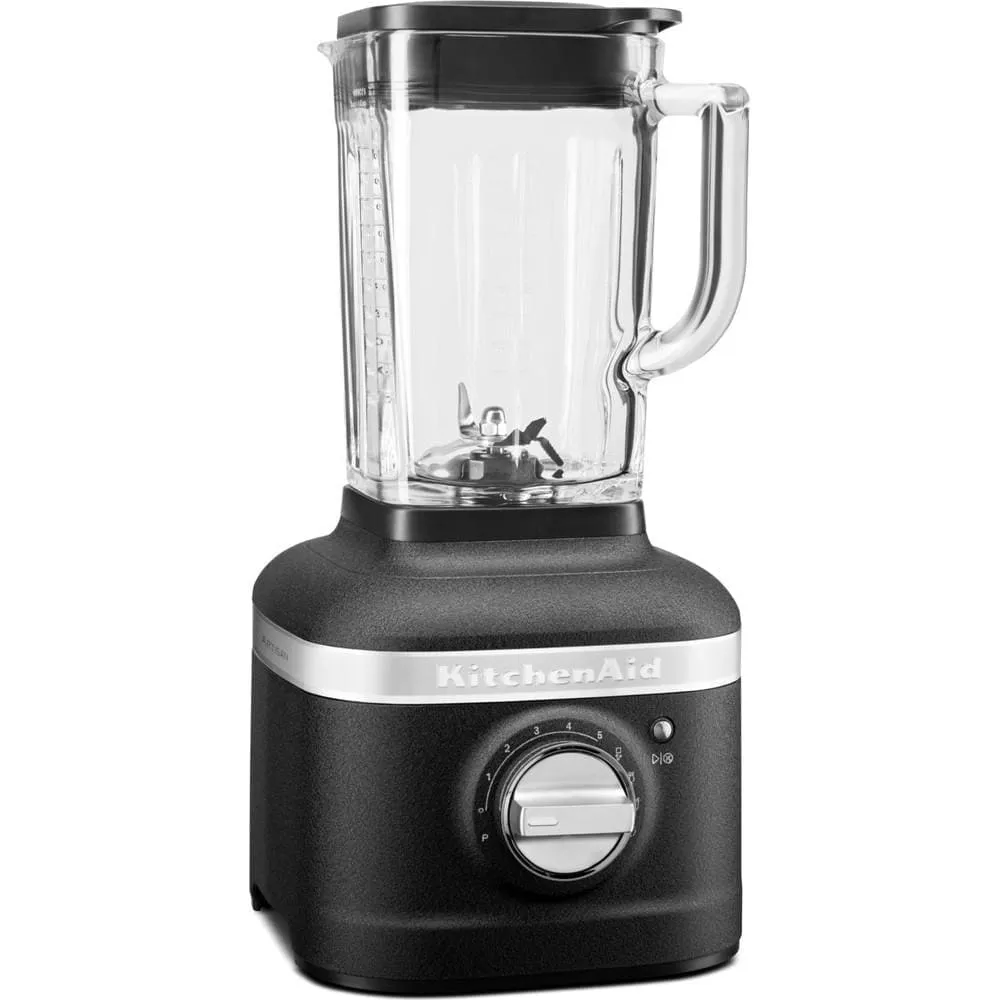 KitchenAid Blender K400 with Glass Jar Cast Iron Black