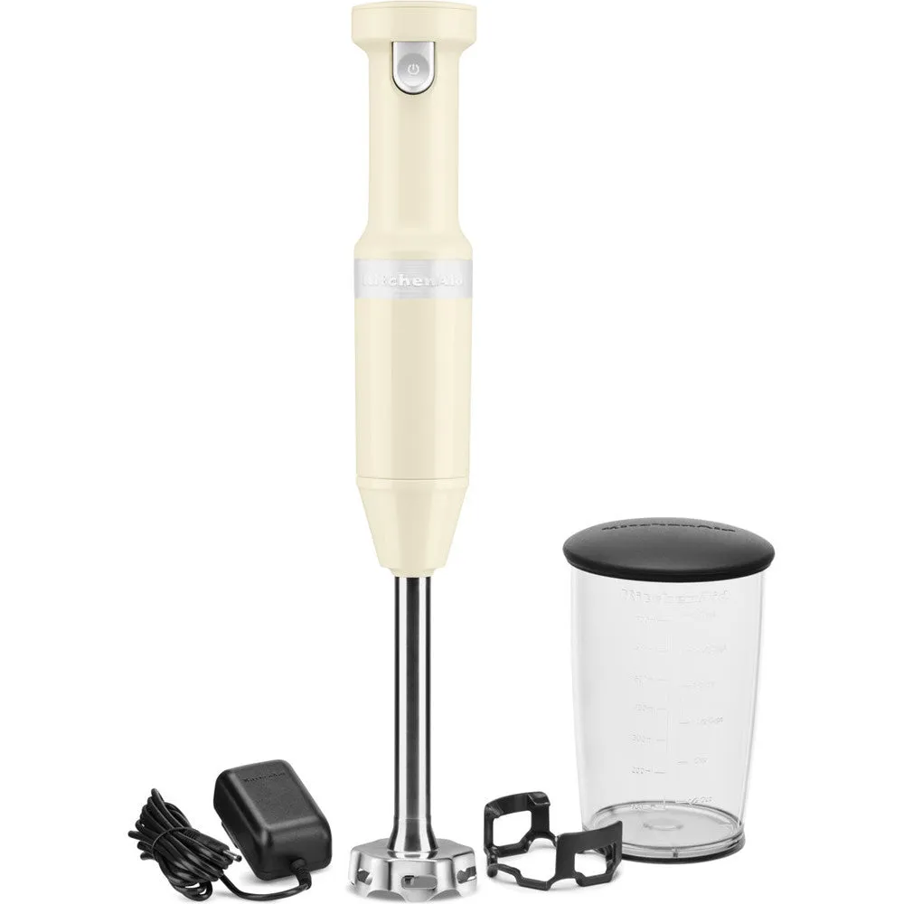 KITCHENAID CORDLESS HAND BLENDER - ALMOND CREAM