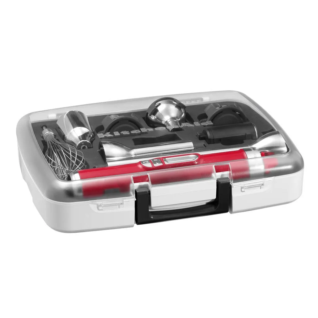 KITCHENAID CORDLESS HAND BLENDER  - CANDY APPLE