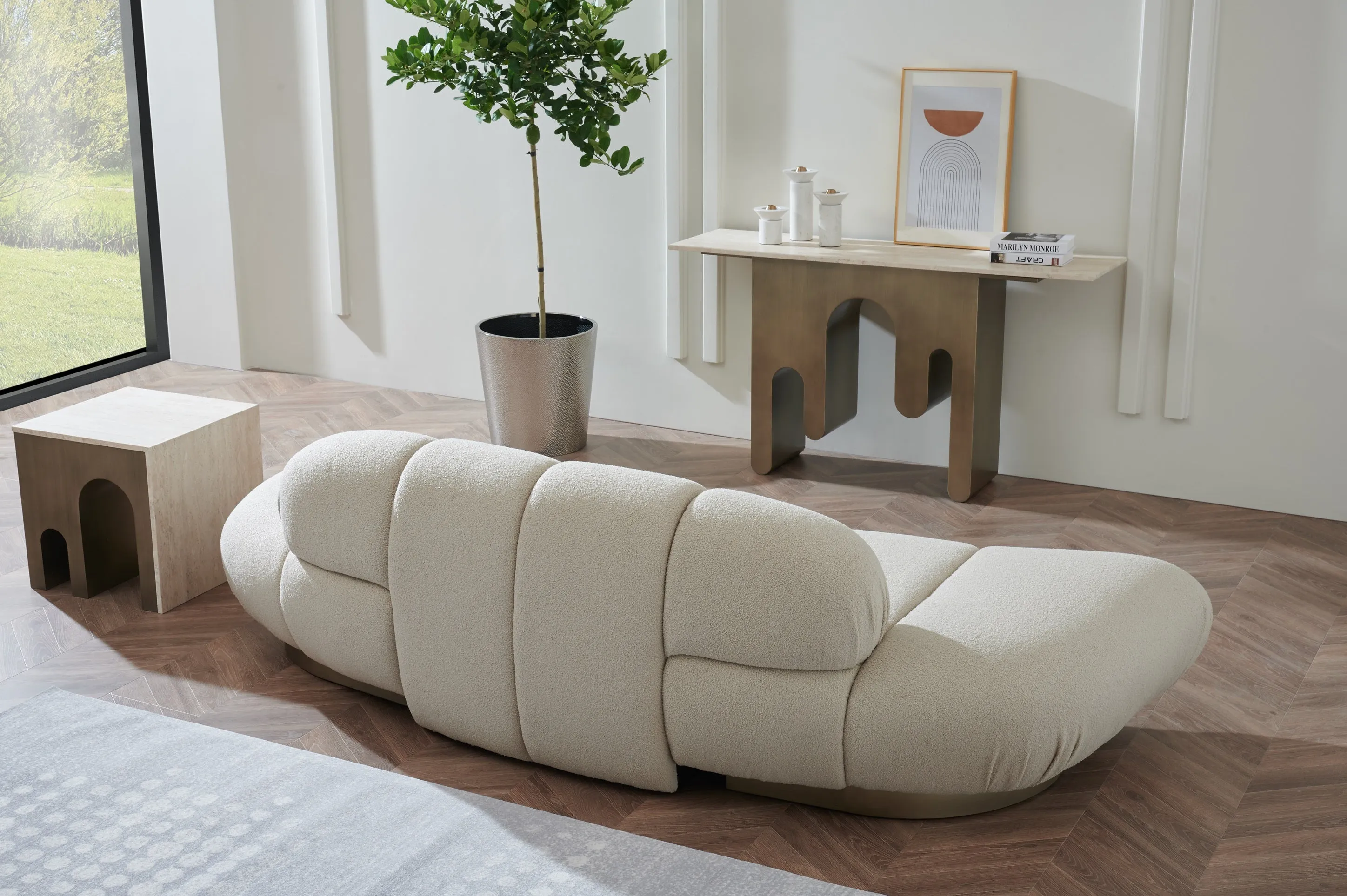 Le Croissant Curved Sofa