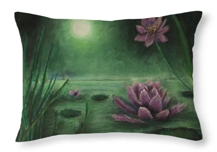 Lily Pond - Throw Pillow