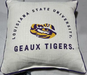 LSU Collegiate Team Arched Pillow