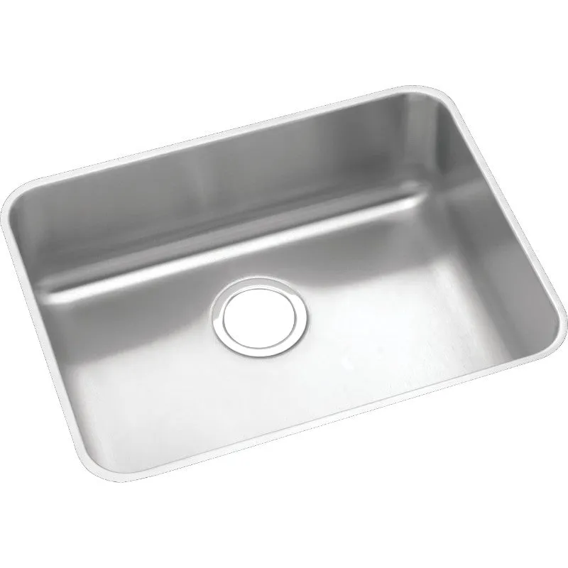 Lustertone Classic 18.25" x 23.5" x 4.88" Stainless Steel Single-Basin Undermount Kitchen Sink