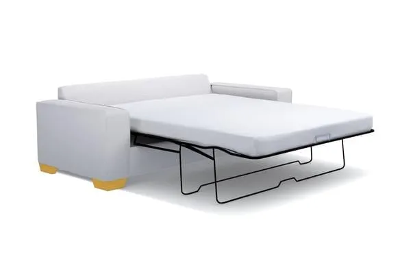 Melrose Reversible Chaise Sleeper Sofa Bed :: Leg Finish: Natural / Sleeper Option: Deluxe Innerspring Mattress