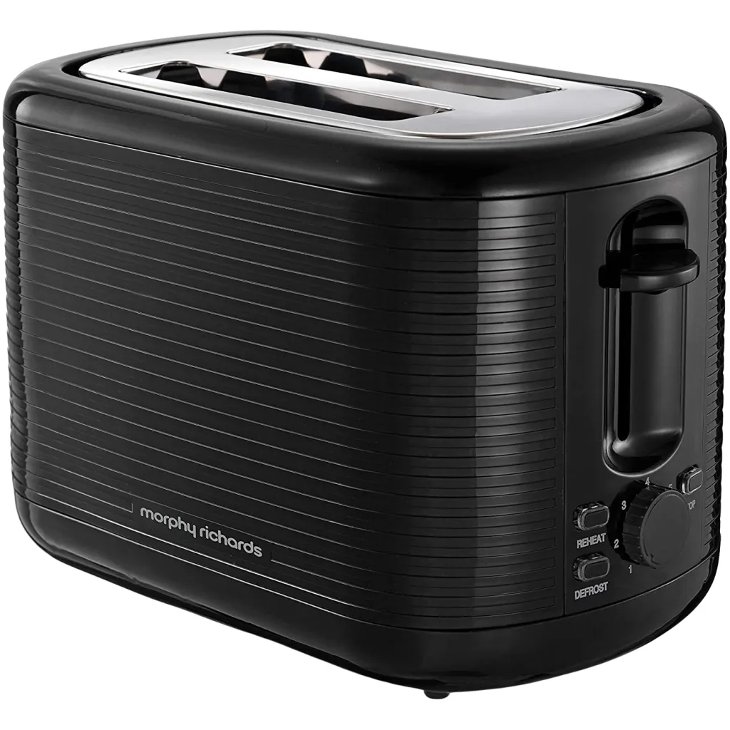 Morphy Richards Arc 2 Slice Black Toaster | 228398